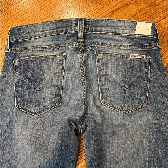 Hudson Krista Super Skinny Blue Jeans size 27, Rise 7.5”, RN #107996, 5 pockets - Picture 8 of 14